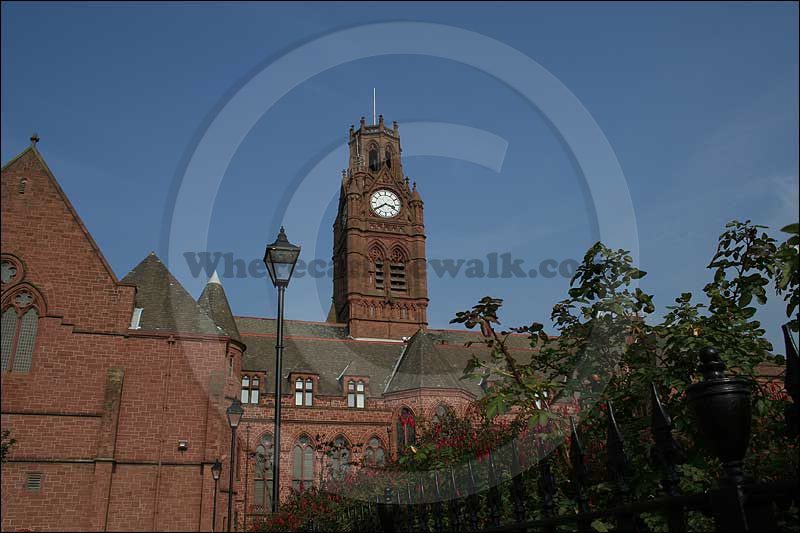 The Barrow town hall features in the first walk of this years festival