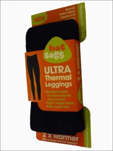 HotTogs leggings are the first in a new line of thermal wear from HotTogs HotTogs leggings are the first in a new line of thermal wear from HotTogs