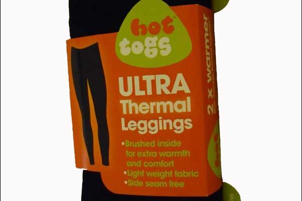 HotTogs leggings are the first in a new line of thermal wear from HotTogs